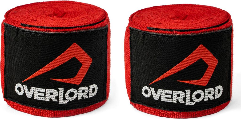 Overlord Boxbandage, 400 cm, rood Productafbeelding 