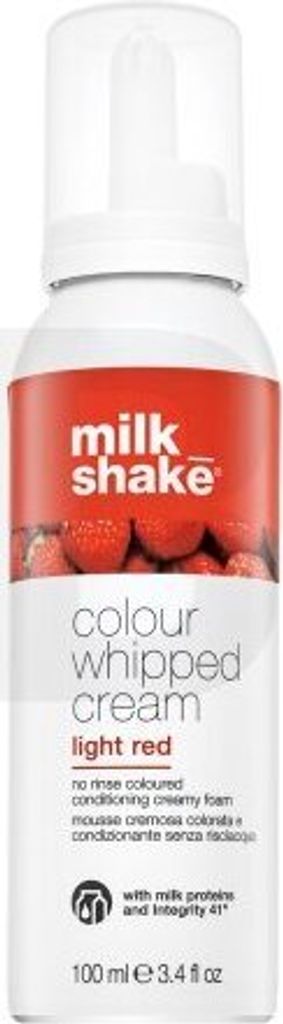 Milk_Shake Colour Whipped Cream Tönungsschaum für Wiederbelebung der Farbe Light Red 100 ml