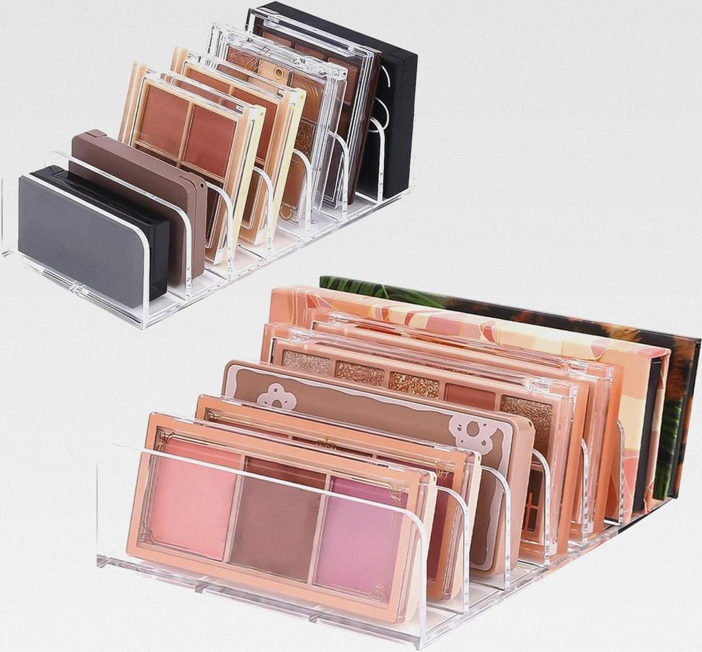 Schminktisch Organizer 2 Stück Mit 7 Fächern - Makeup Und Kosmetik Organizer Schublade für Schlafzimmer, Waschtisch, Schminktisch, Schrank