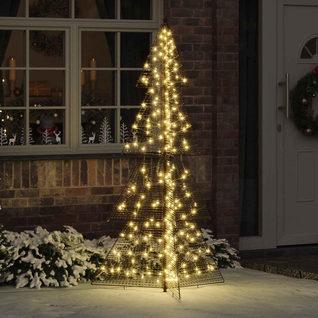 "im Sonderangebot"Weihnachtsbaum - Tannenbaum/Christbaum - einfach aufzubauen - mit 240 LEDs - Warmes Weiß 180cm PET DE952581 - Christbaumschmuck