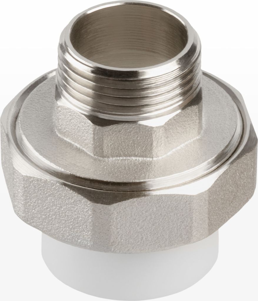 DN 25 x 3/4 Zoll, PPR Aqua Plus Schraubkupplung mit Produktbild 