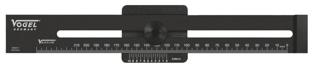 Vogel Präzisions-Streichmaß Dur-Aluminium300mm, 336233
