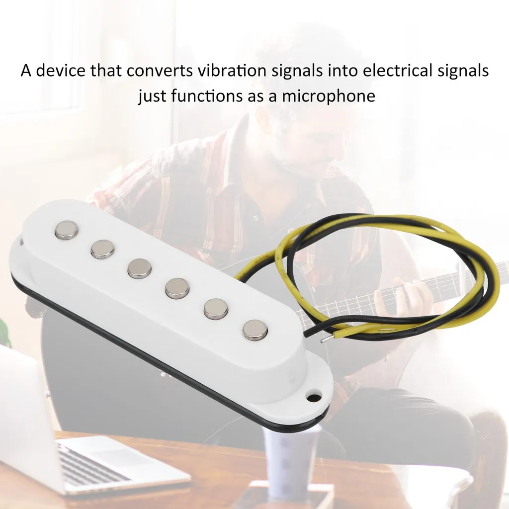 Micros pour guitare électrique set complet simple bobinage 50 52 mm - 15