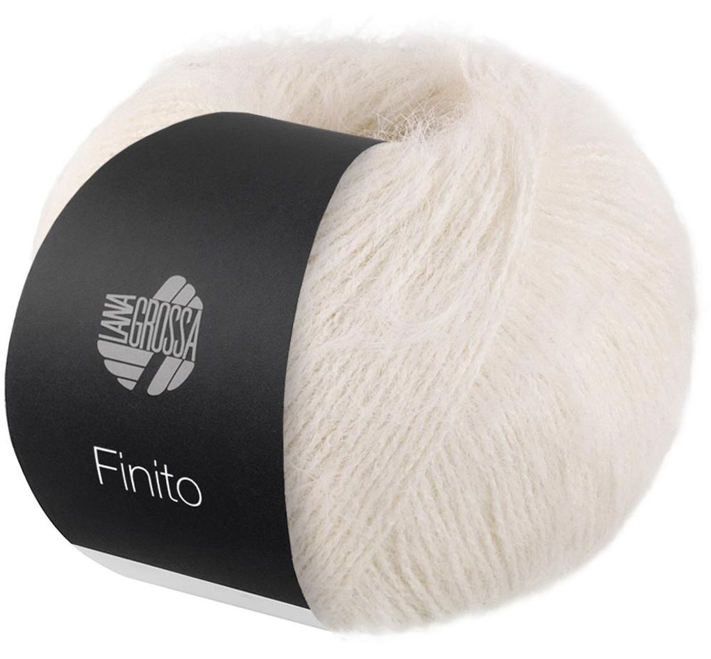 Lana Grossa - Finito 0001 weiß Produktbild 