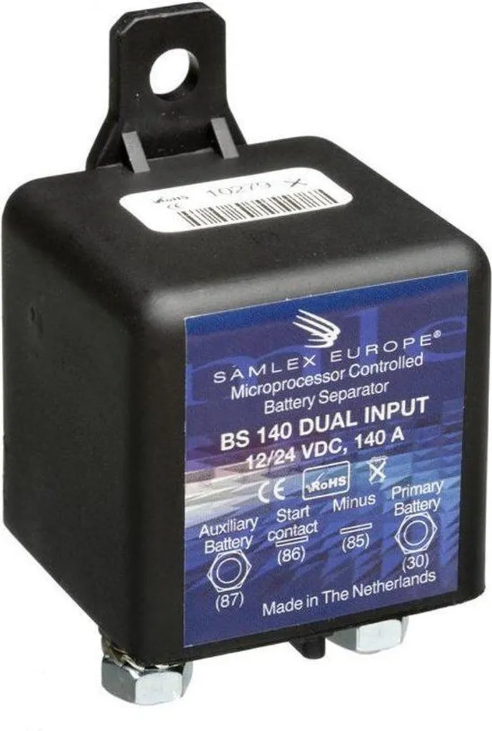 Coupleur Séparateur de Batterie Automatique 140A Samlex BS 140 DUAL