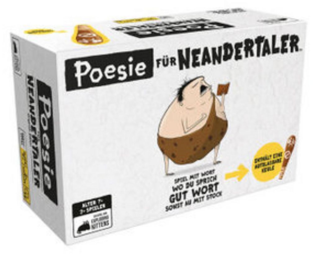 Poesie für Neandertaler Produktbild 