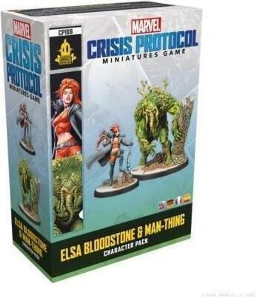 Figurines Marvel Crisis Protocol à peindre Elsa Bloodstone Man-Thing