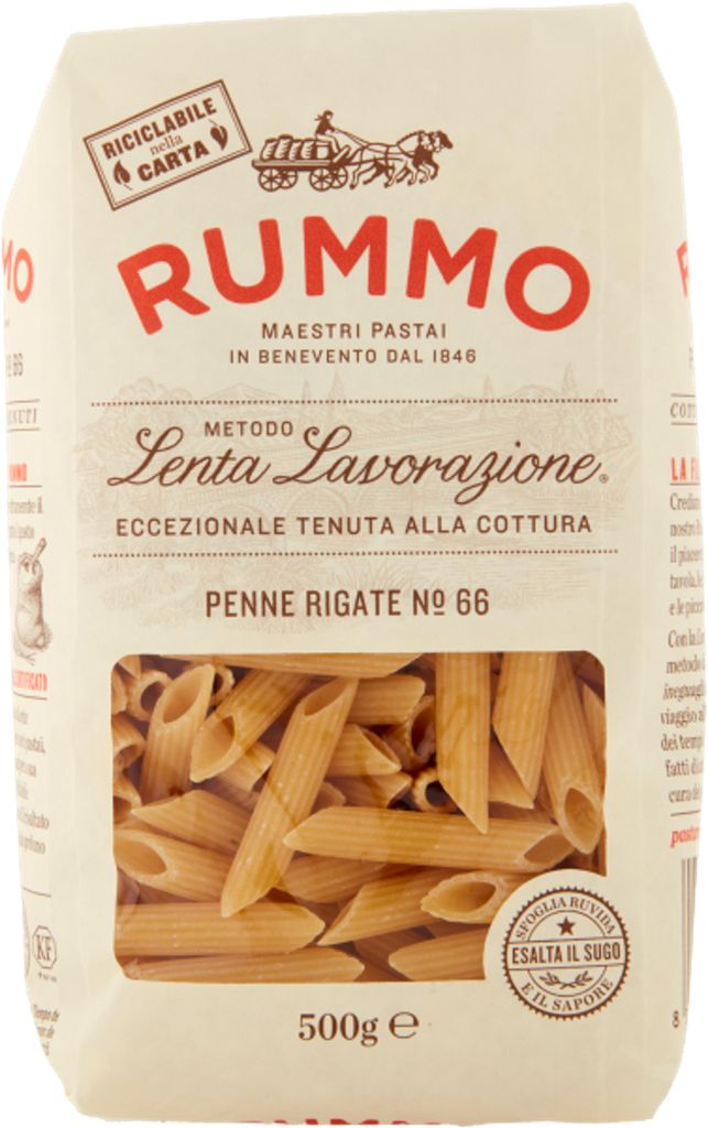 Rummo Penne Rigate No.66 1x500g Produktbild 