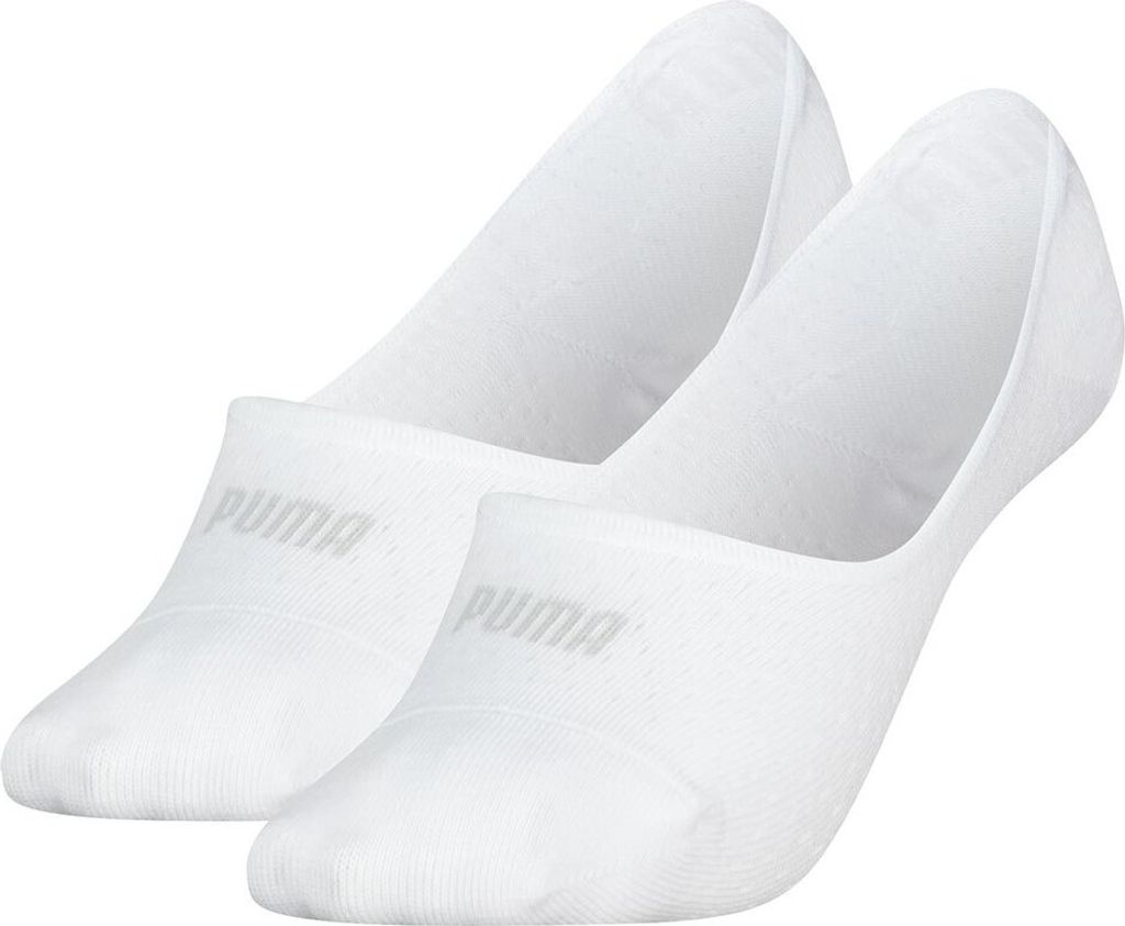 Puma Mesh Unsichtbare Socken 2 Einheiten Weiß EU 35-38 Frau Weiß EU 35-38