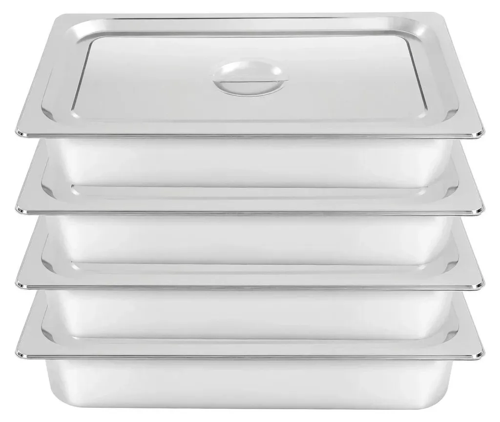 Récipients de restauration pour buffets et service traiteur - Argent