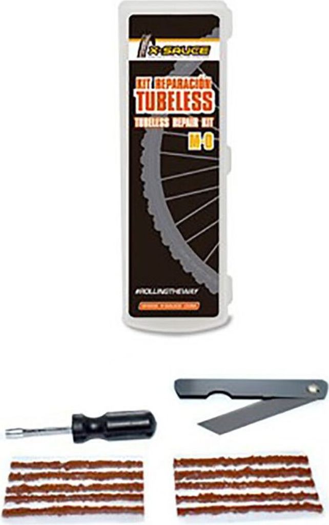 X-sauce Tubeless M-0 Reparatursatz Braun Braun One Size
