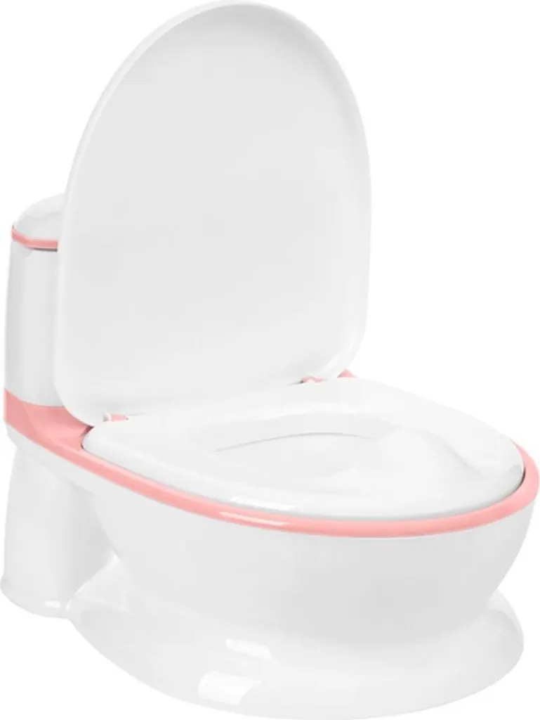 Pot Bébé Rose Antidérapant Flushy : Musique et Support Papier Intégré - 3