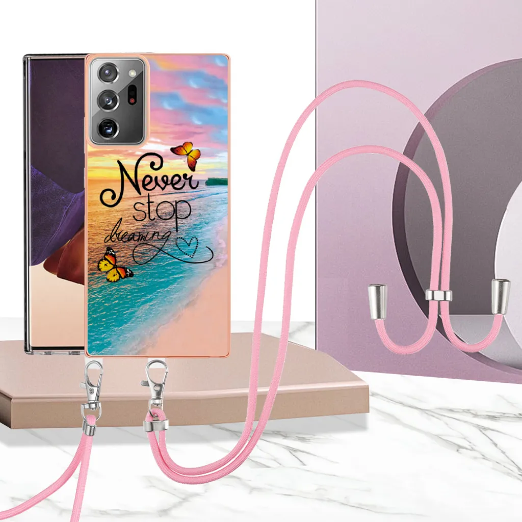 Cover con Cordino Samsung Note 20 Ultra | Pratica ed Elegante Oro - 2