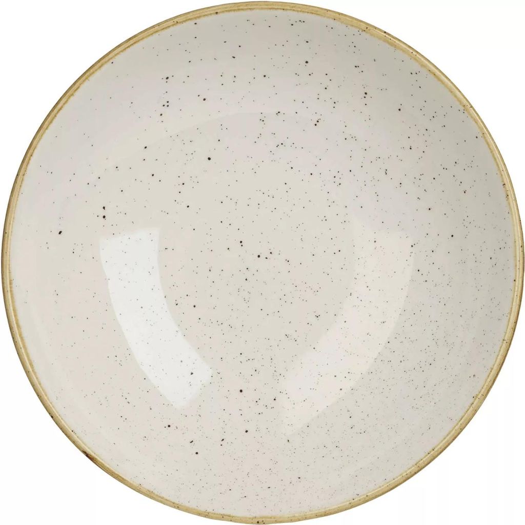 CHURCHILL Stonecast Barley White Teller tief, coup, ø: 248 mm