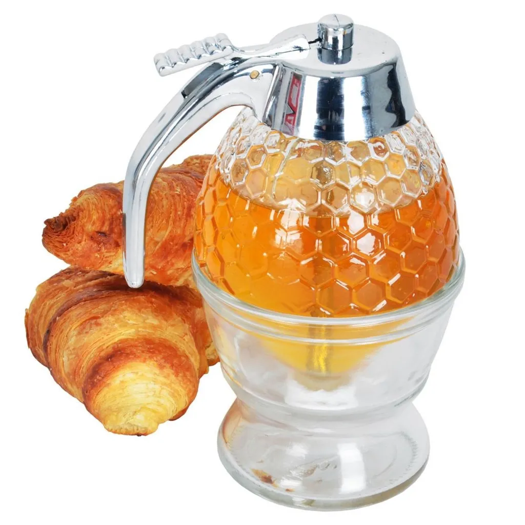 Dispenser per Sciroppo e Miele Orion | Base Inclusa | Vetro 250ml - 2