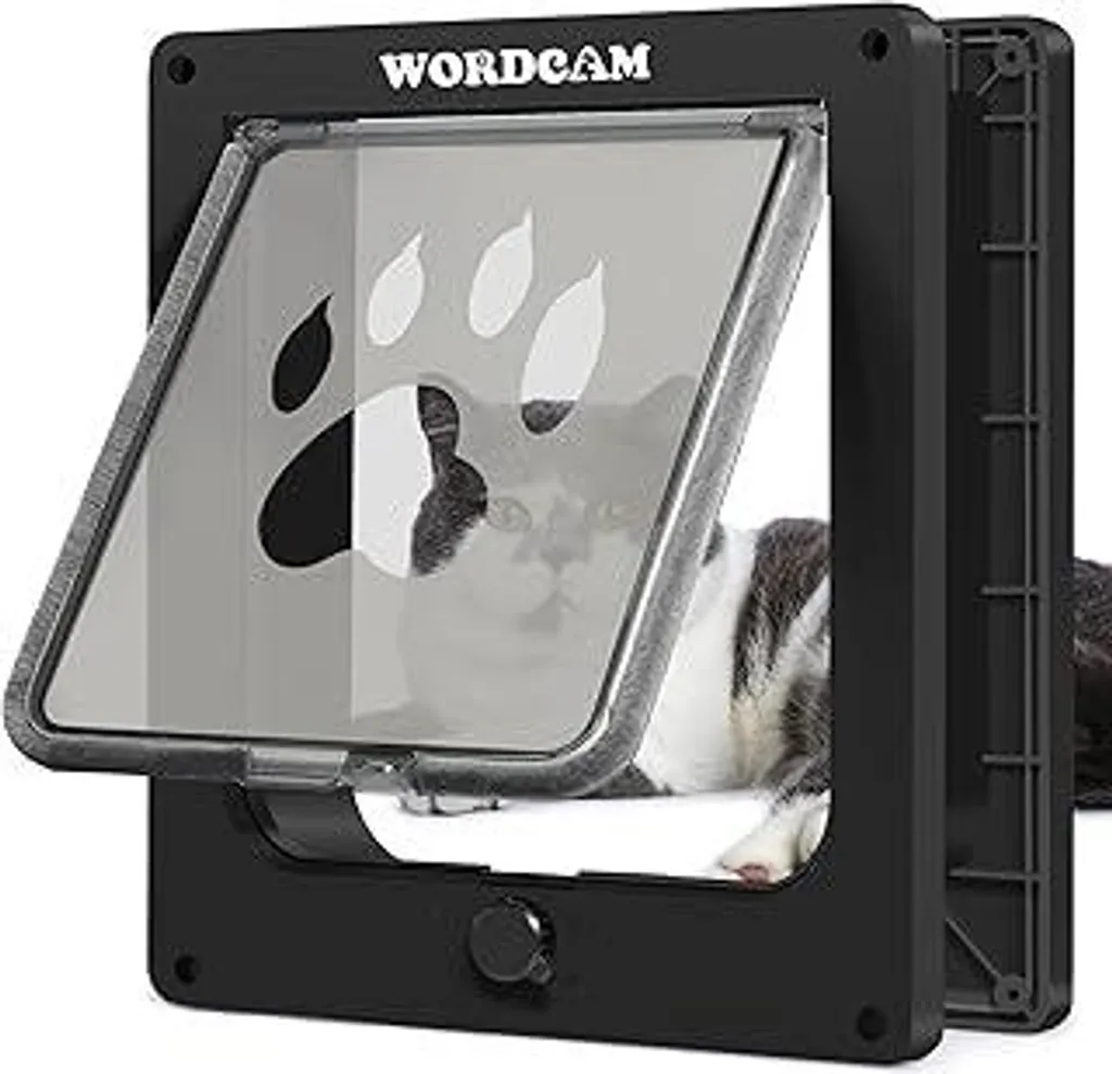 Wordcam XL Pet Door: Gattaiola Professionale ABS per Gatti e Cani