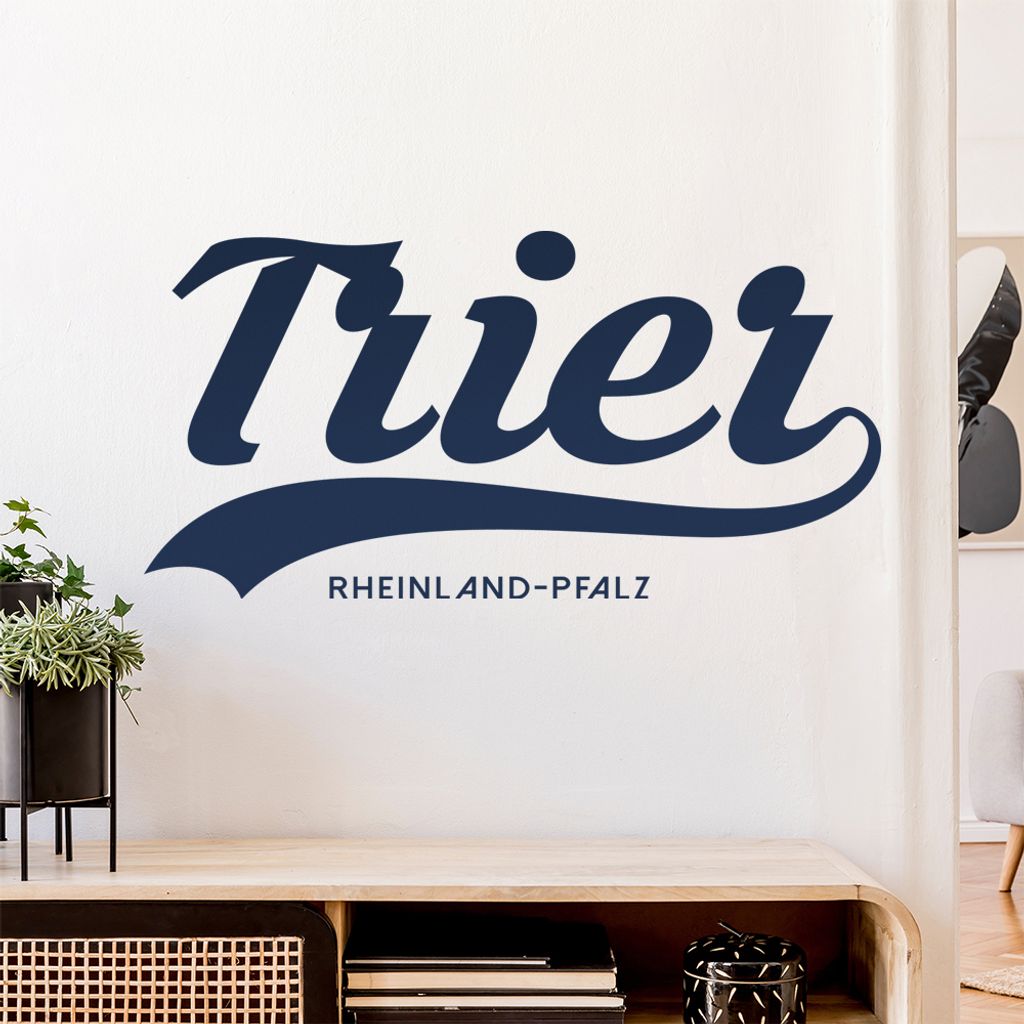 Trier Rheinland-Pfalz Wandtattoo Wandaufkleber Wall Sticker - Dekoration, Küche, Wohnzimmer, Schlafzimmer, Badezimmer