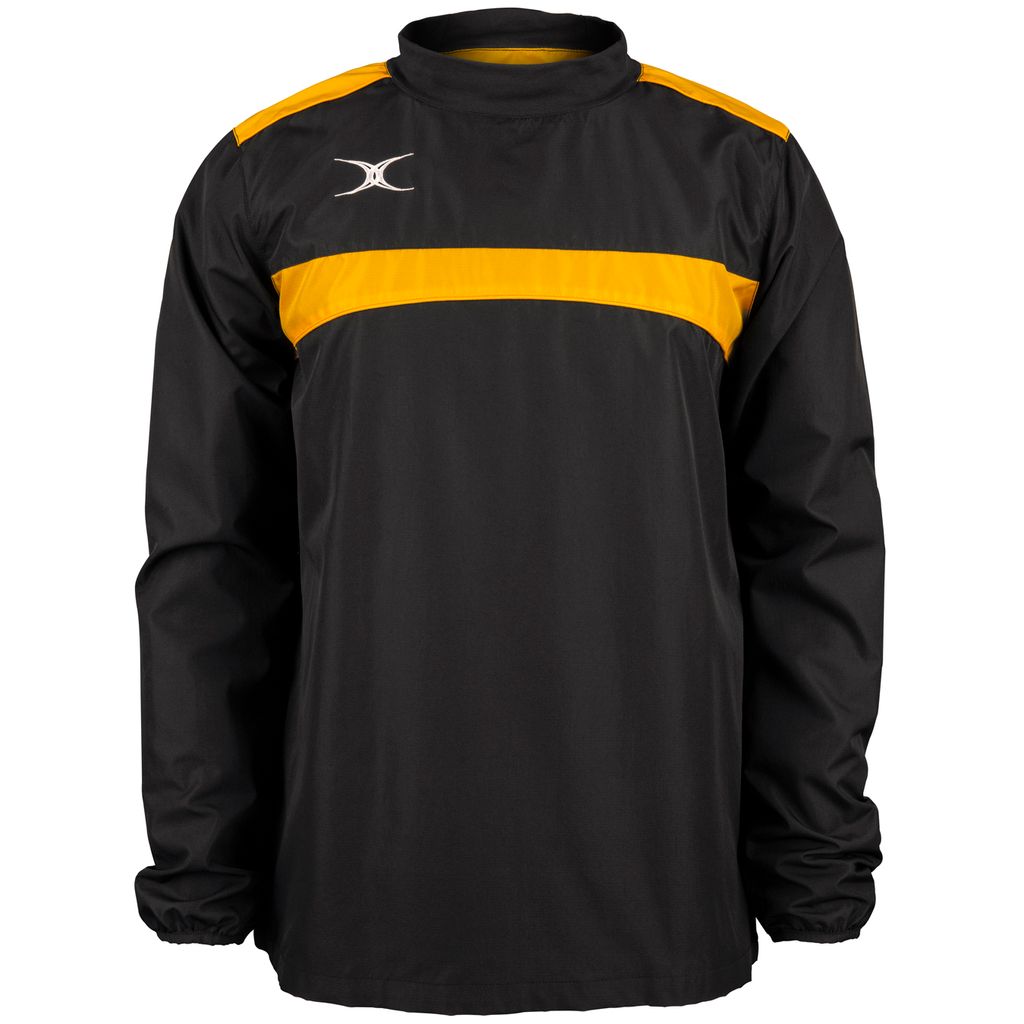 Gilbert Training Top Photon Warm Up Schwarz / Gelb - 146