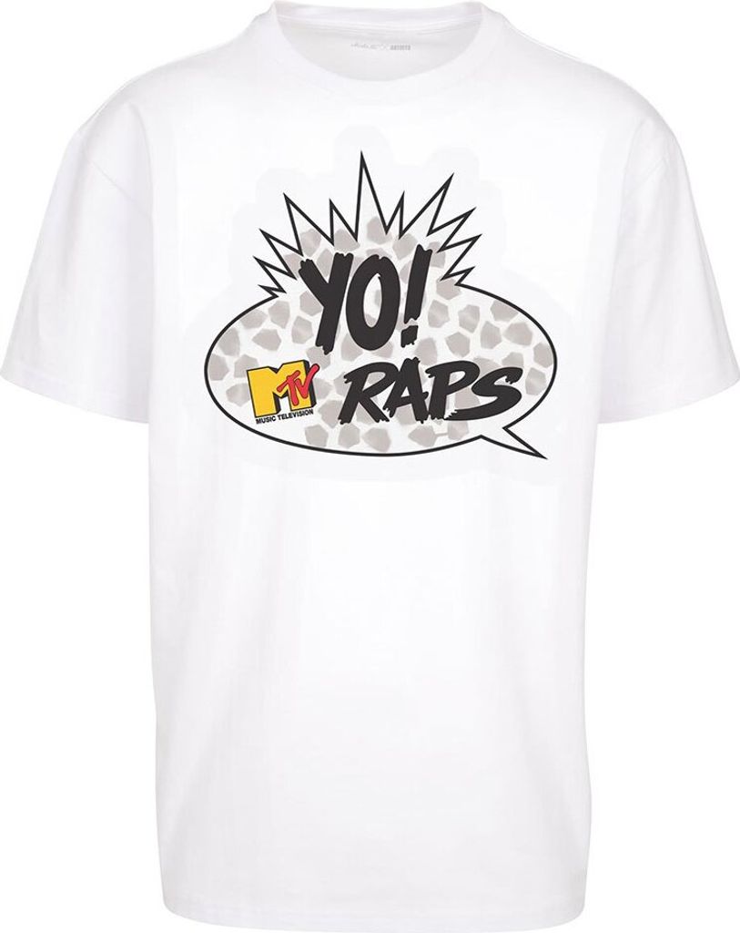 Mister Tee Mtv Yo! Oversize Kurzarm-t-shirt Weiß XS Mann Weiß XS