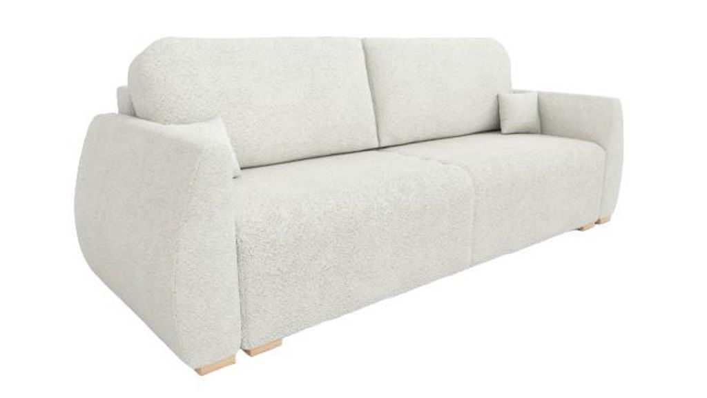 Modernes Schlafsofa Dalia mit Bettkasten und Stauraum Lambi 01 Iwmar Möbel