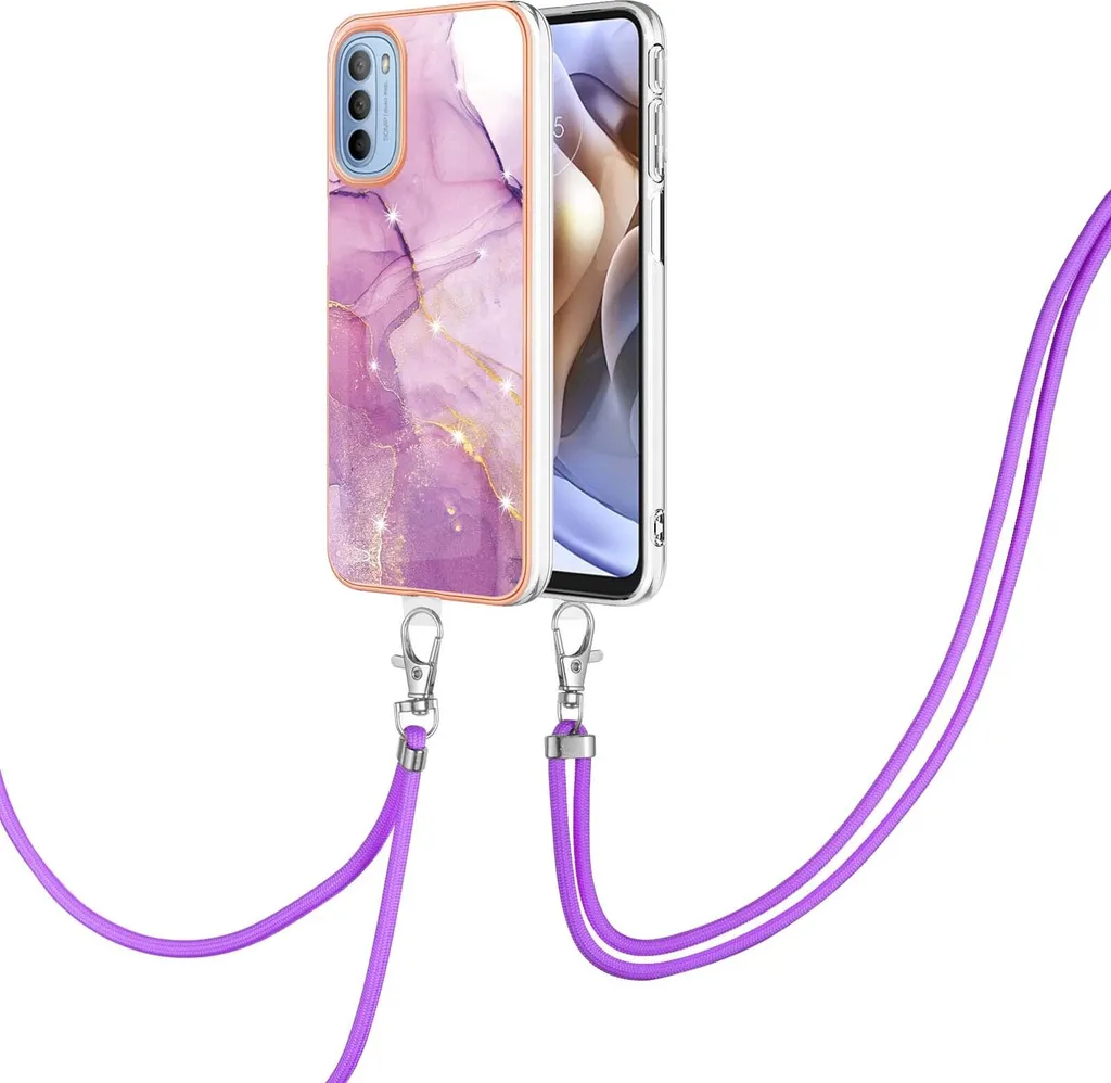 Custodia Motorola Moto G31 / G41 Protettiva Rosa | Laccio Regolabile