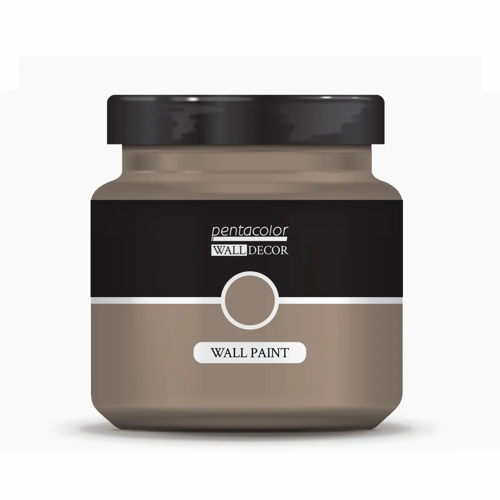 Peinture Acrylique Murale Beige Foncé Pentart 1L pour Rénovation Maison