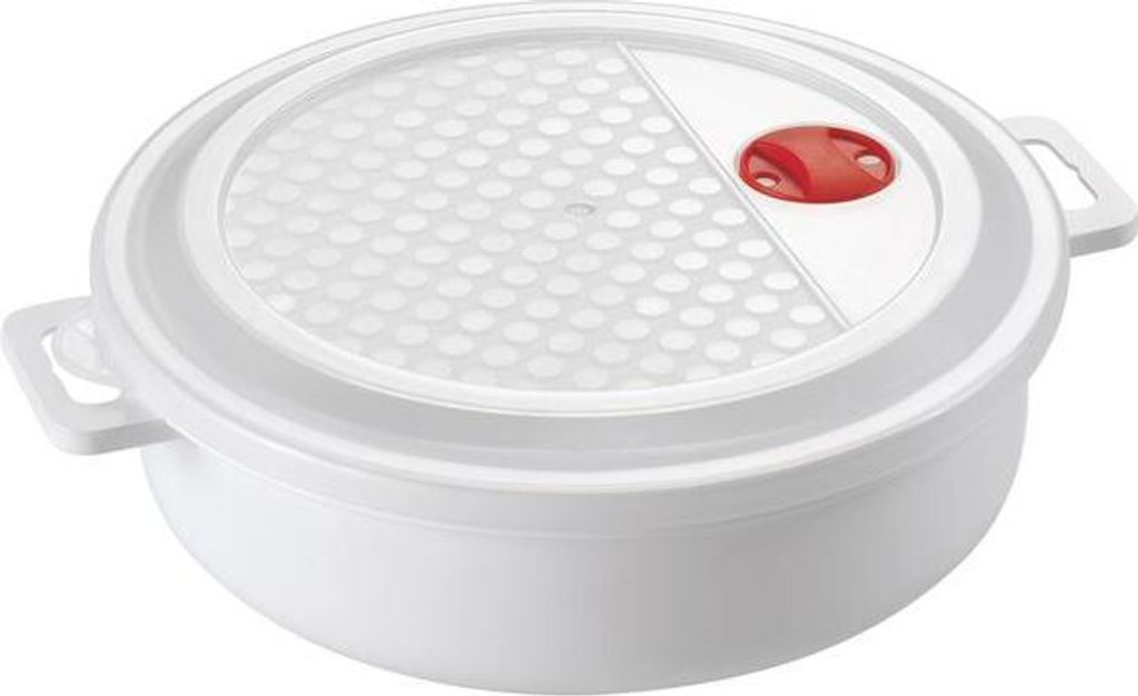 Forno A Microonde Con Coperchio 2L, Plastica, 23X7Cm Immagine del prodotto 