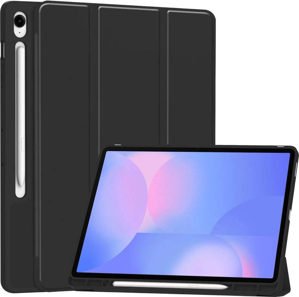Bizon Case Tab Lizard Samsung Galaxy Tab S10 FE Plus schwarz
