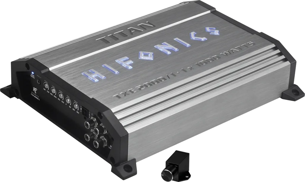 Ampli voiture pour subwoofer Hifonics TITAN EVO TXE2000/1 son de qualité