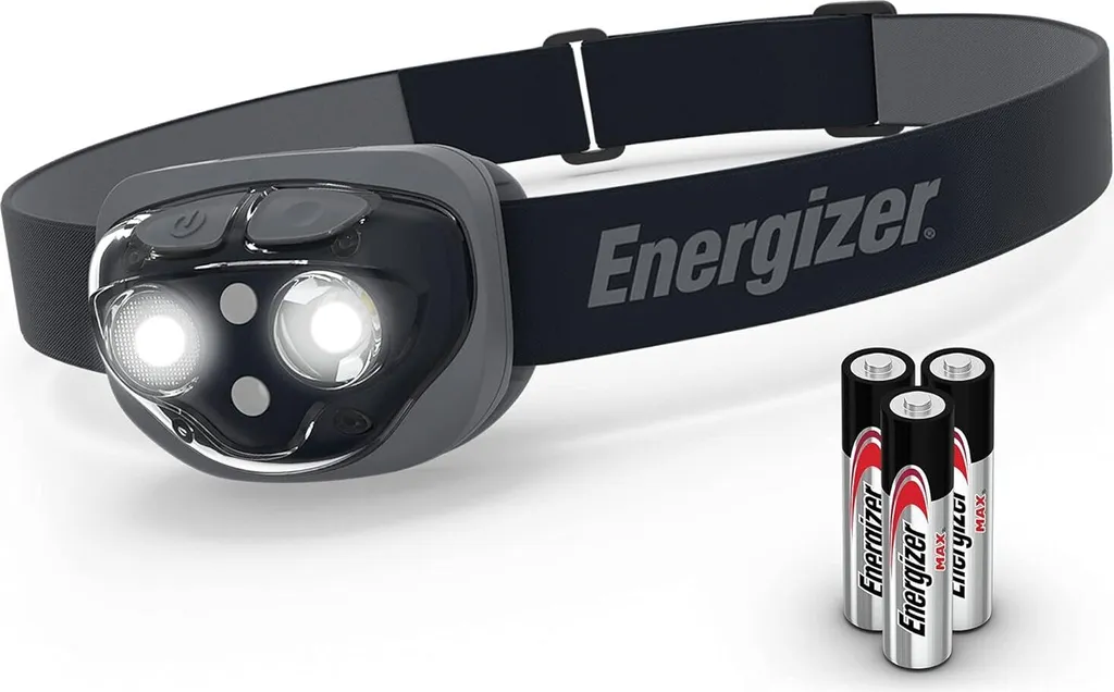 Lampe frontale Energizer Vision Ultra pour bricolage et camping 360lm