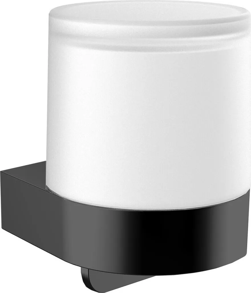 Dispenser Sapone a Parete Emco Flow 272113301 Vetro Satinato