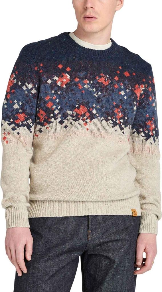 TIMBERLAND – Herren-Pullover mit Fair-Isle-Muster – Größe L