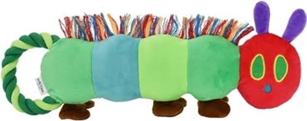Peluche Chenille Texturée Eric Carle avec Cordelette de Jeu Interactive