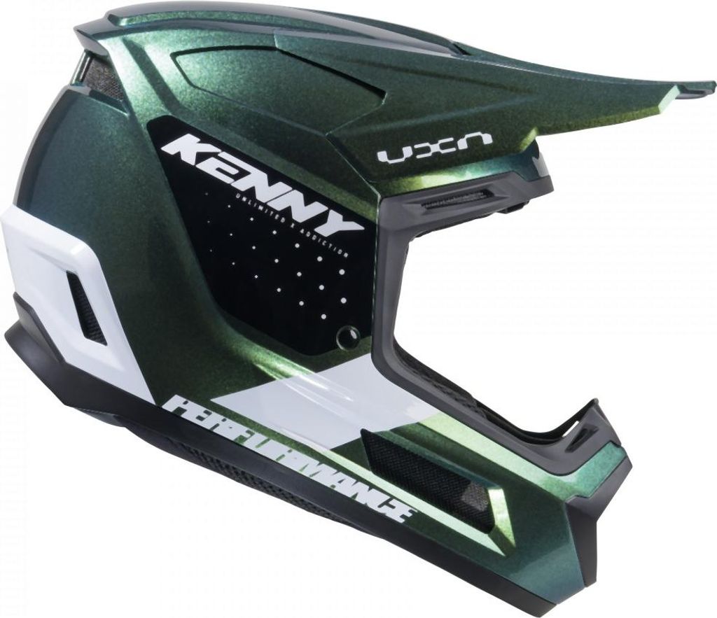 Kenny Racing Performance ERT Cross/Enduro Helm XXL Chameleon Pearl Design
