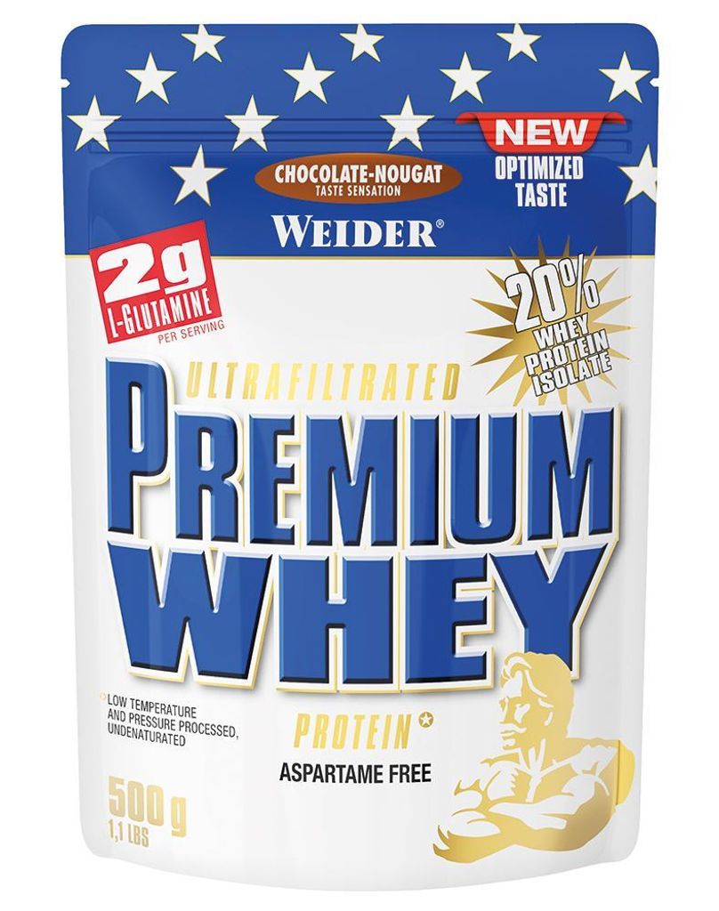 Weider Premium Whey, Pulver, Molkenproteinkonzentrat, Produktbild 