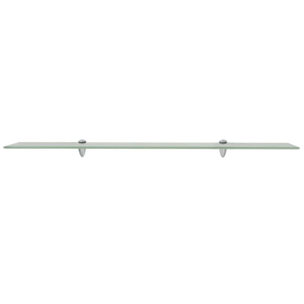 vidaXL Schweberegale 2 Stk. Glas 100x20 cm 8 mm