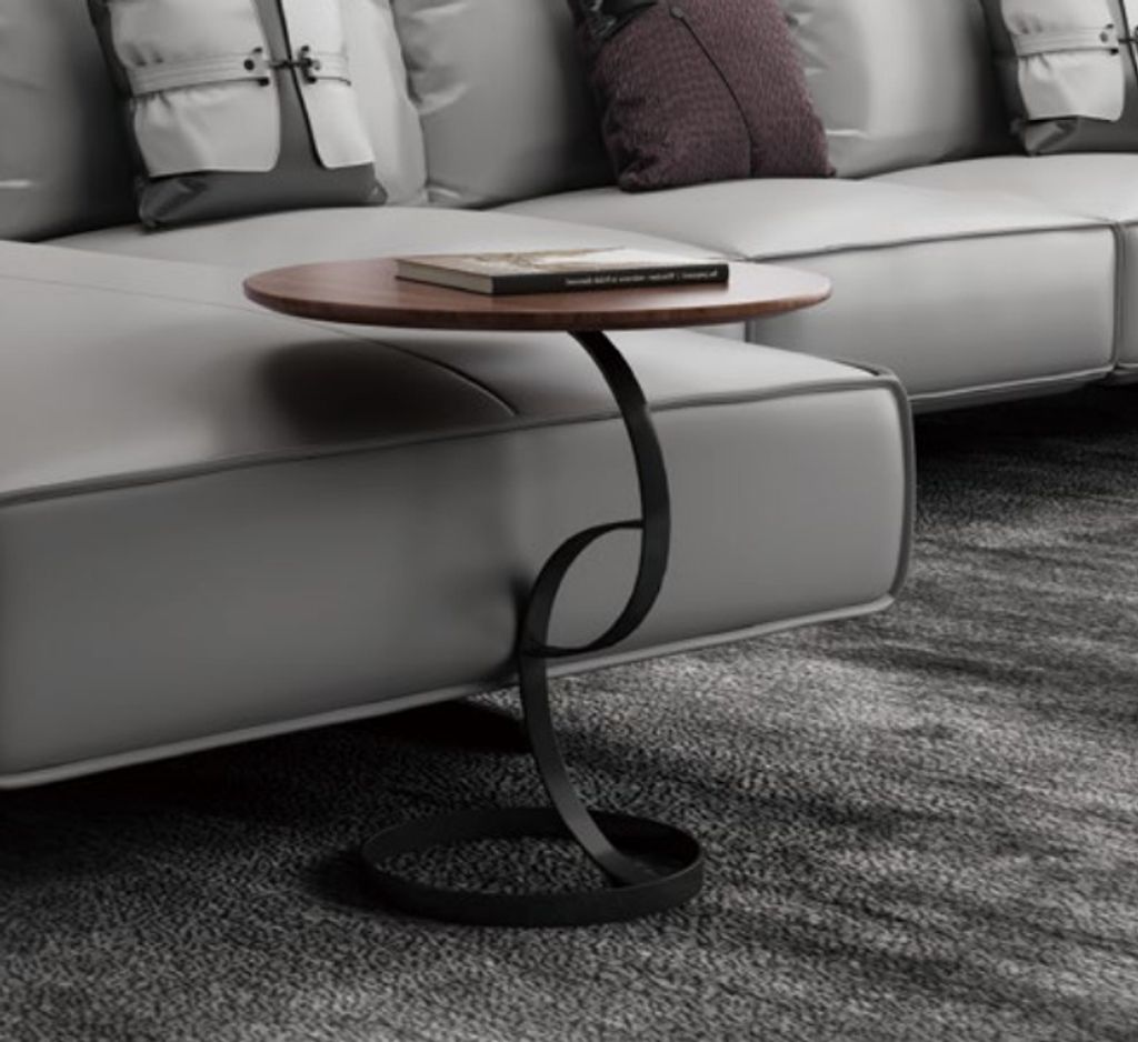 Beistelltisch Runder Tisch Couchtisch Sofa Metall Wohnzimmer Runde Design Tische