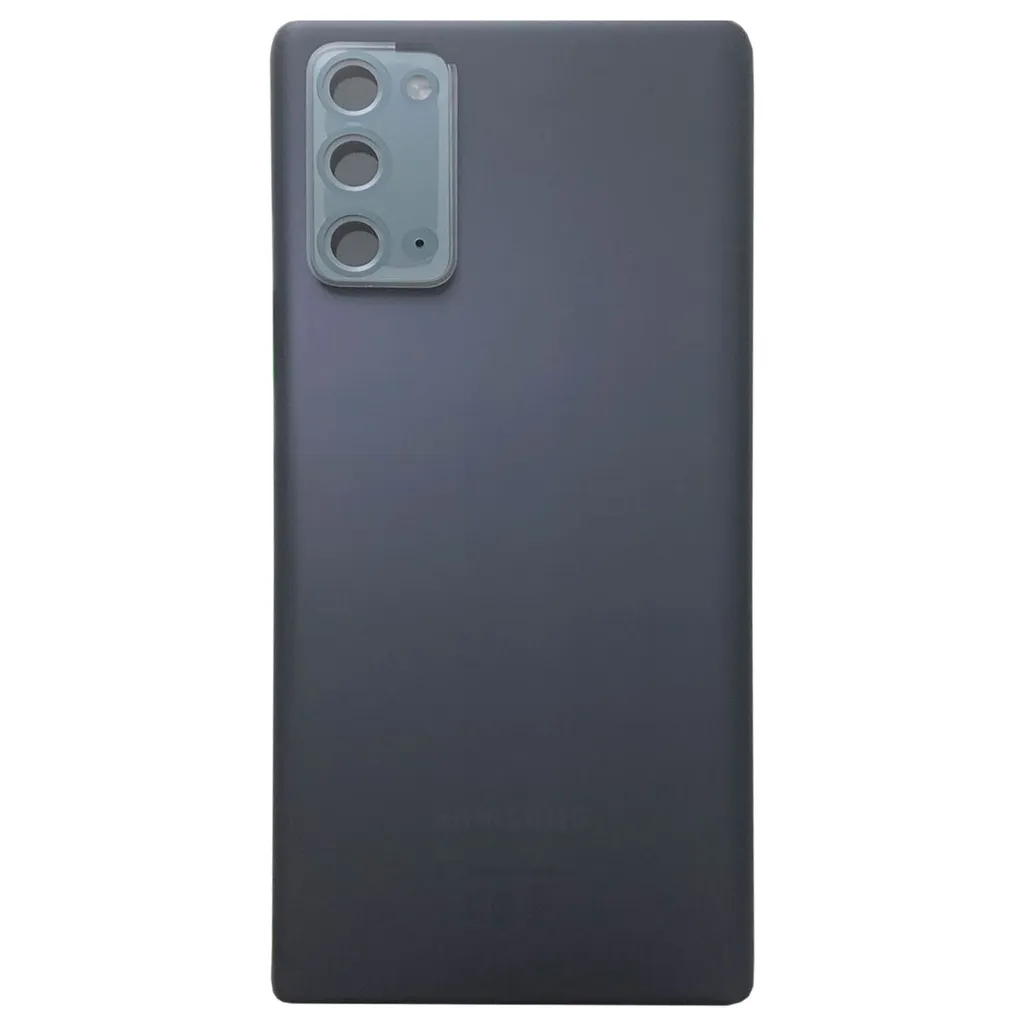 Vitre arrière cassée ? Changez le couvercle Samsung Note 20 5G Gris - 2