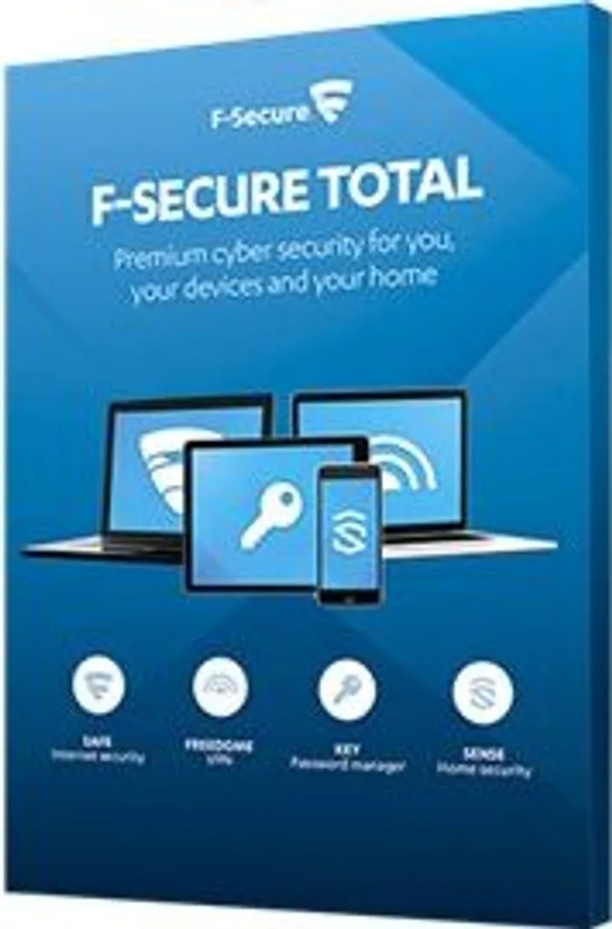 Protéger 3 Appareils avec F-Secure Total 1 An VPN et Antivirus Inclus