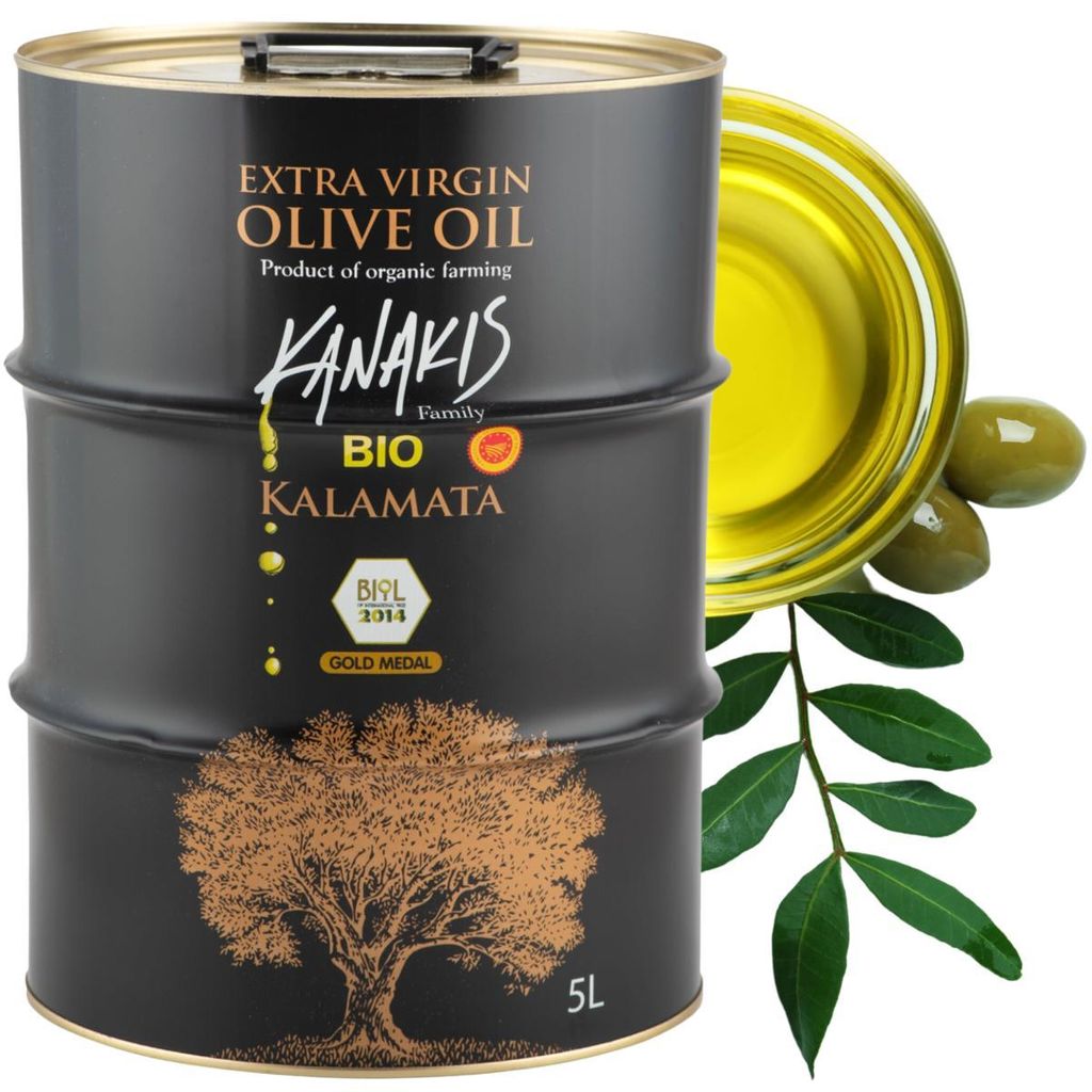 Kanakis | Olivenöl 5 L - Kaltgepresst - Aus Griechenland - Produktbild 