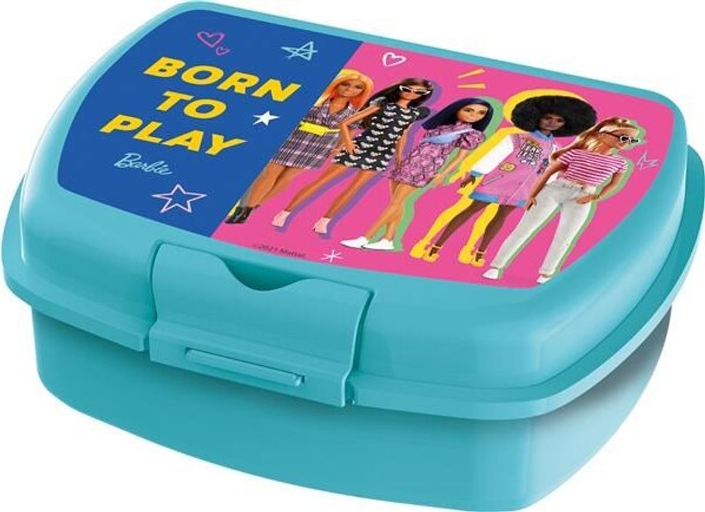 Brotzeitdose Barbie türkis