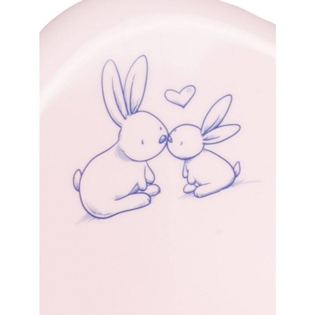 Kleines Häschen Töpfchen - ECO rosa Produktbild 
