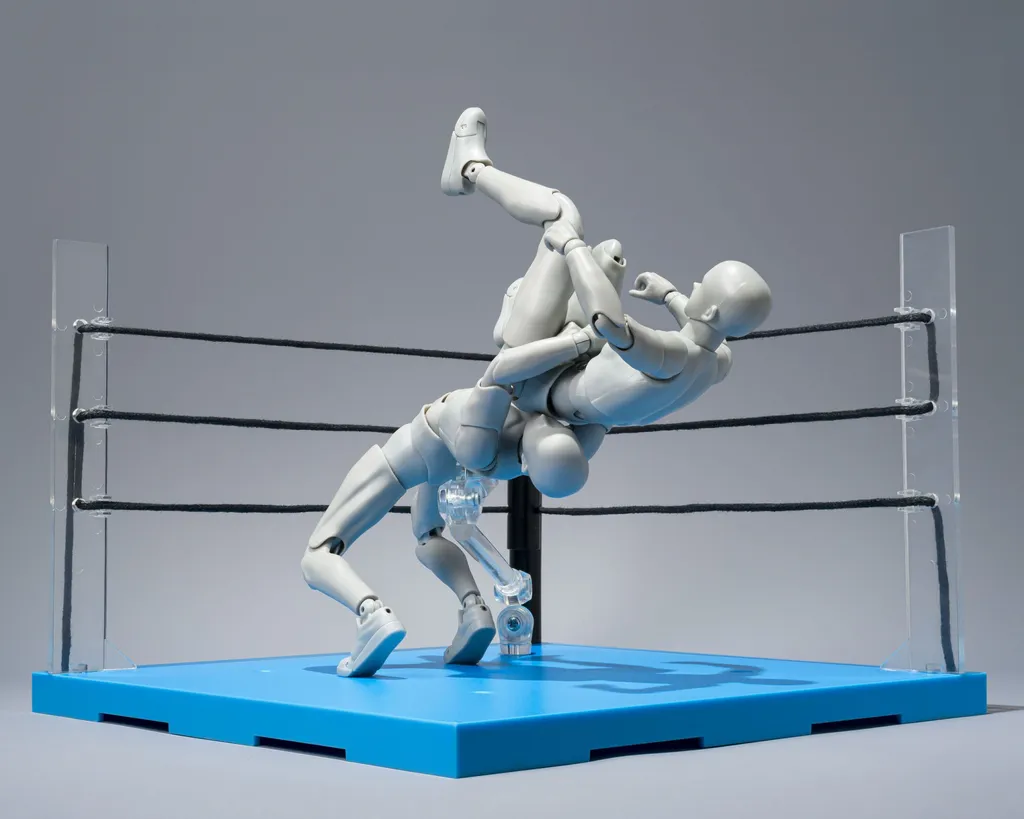 Diorama Ring de Combat pour Figurines S.H.Figuarts et Modèles 1/12 Set - 4