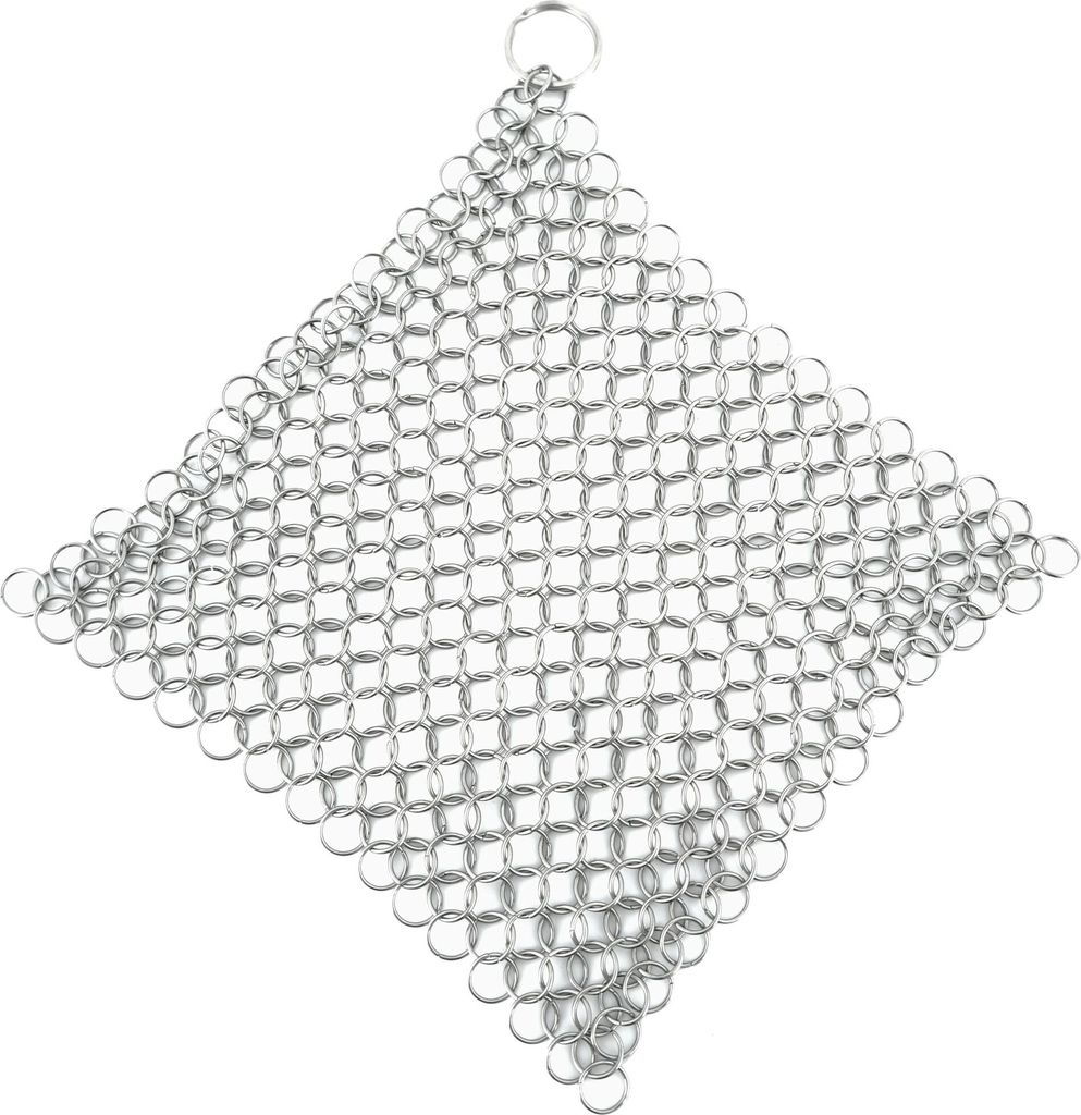 BBQ-Toro Edelstahl Ringreiniger, 12 x 12 cm, für Dutch Oven Produktbild 1