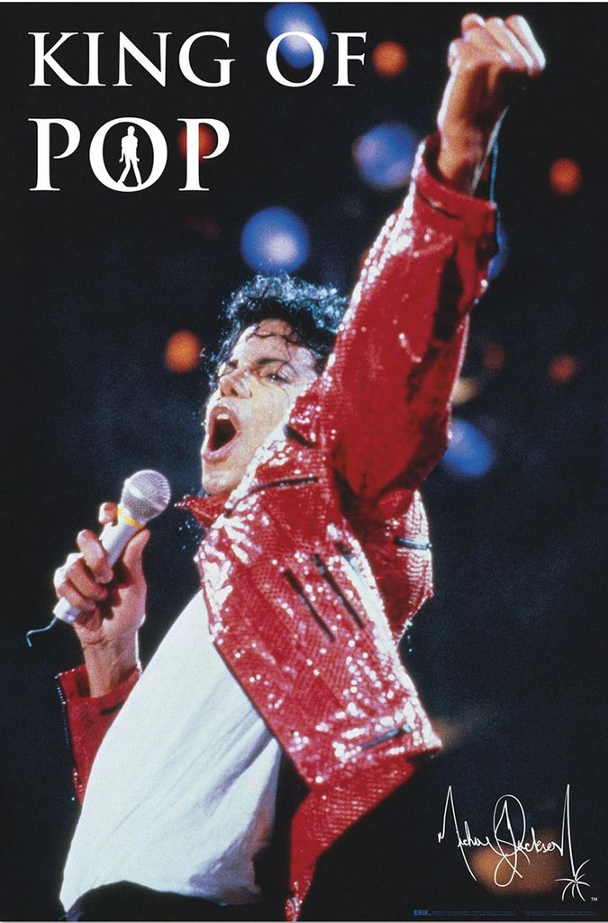 MB 113 - Michael Jackson - King of Pop - Poster 61x91,5 cm Produktbild 