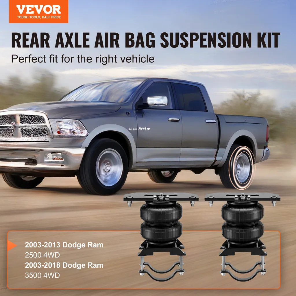 Kit Suspension Airbag VEVOR pour Dodge Ram 2500 3500 4WD 5000 lbs