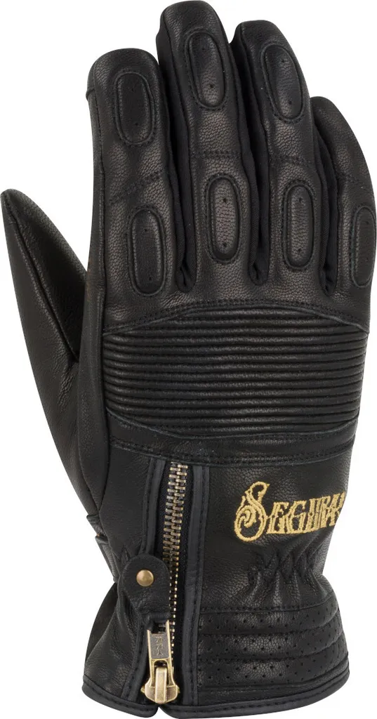 Gants moto Segura Sultana Noir pour femme taille 9 cuir homologués CE