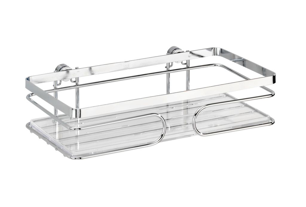 WENKO Wand Regal Hänge Küchen Ablage Bad Korb Edelstahl Premium Bad Accessoires
