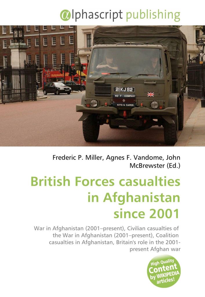 British Forces casualties in Afghanistan since 2001