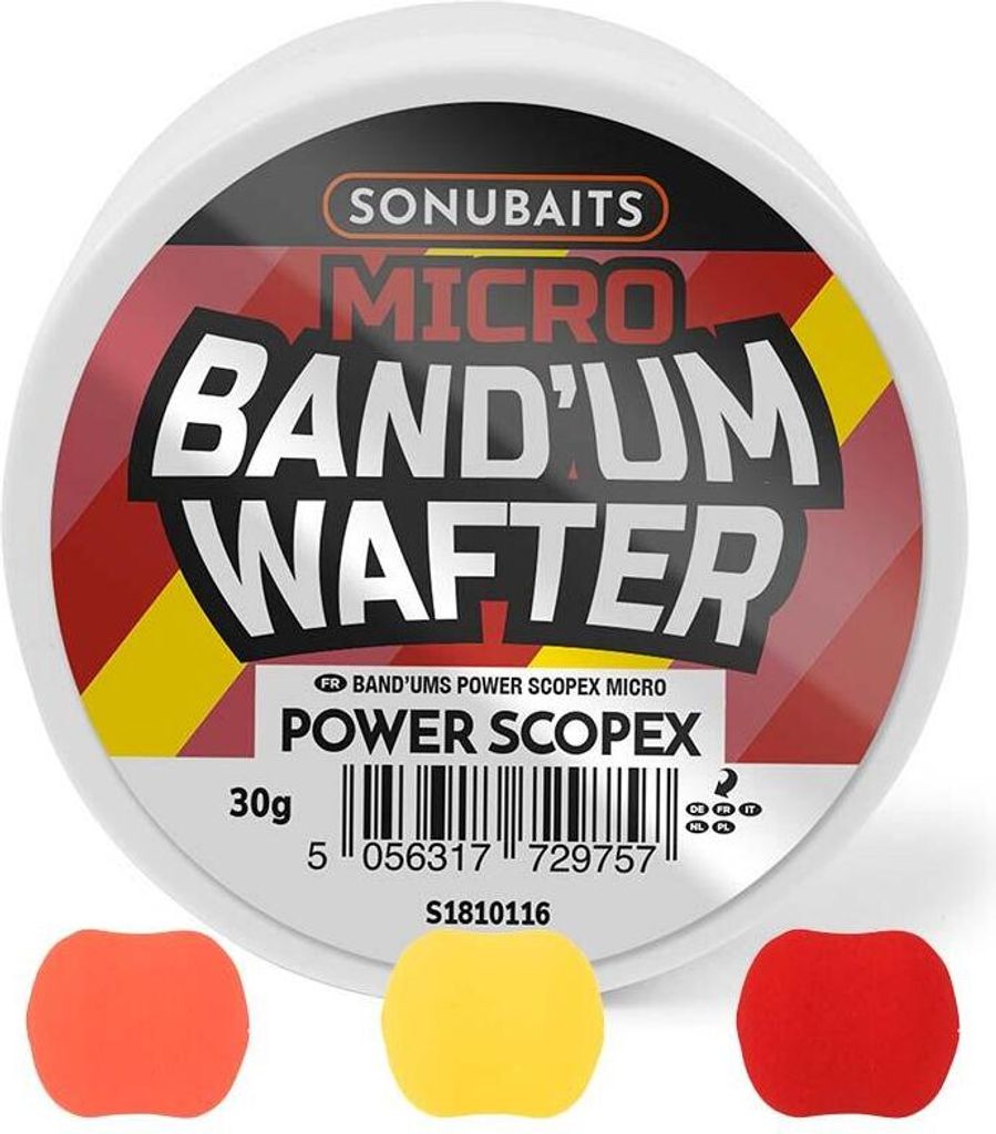 Sonubaits Micro Bandum Wafter - Power Scopex